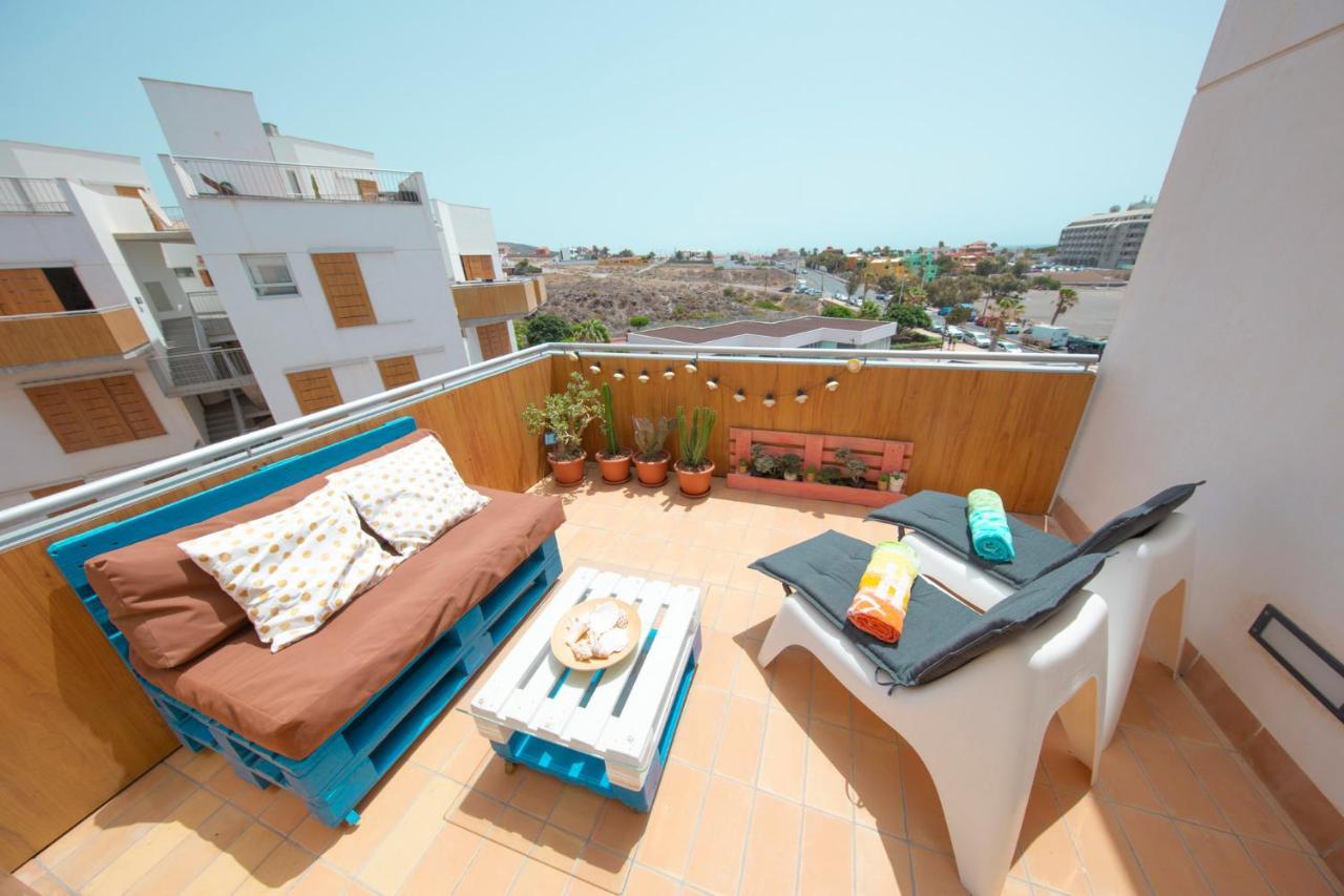 Medano4You Stellas Penthouse El Médano Eksteriør bilde